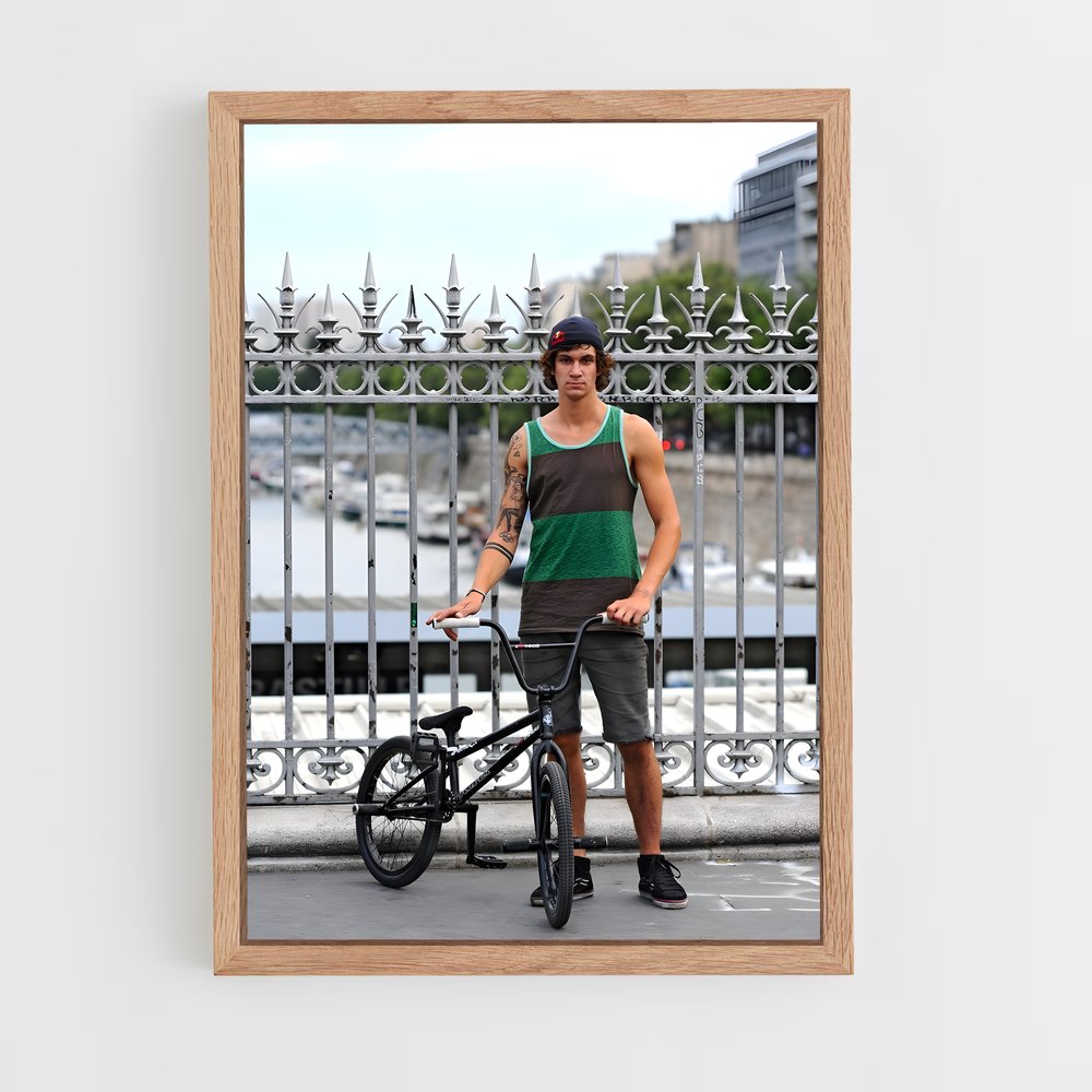 Poster La Liberté à Deux Roues – affiche BMX (vue 4)